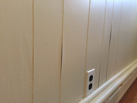 4 Popular Wood Paneling Cover-Up Ideas (Secret Tips) Redo Wood Wall Paneling, How To Paint Fake Wood Paneling, Wood Panelling Walls Makeover, Painted Faux Wood Paneling, Wood Panel Cabinets Makeover, Wallpaper Paneling Ideas, Filling In Wood Paneling Grooves, Filling In Paneling Grooves, How To Paint Paneling Walls Diy