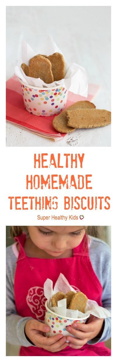 Healthy Homemade Teething Biscuits. These only have 3 ingredients, and they're so easy to make! http://www.superhealthykids.com/healthy-homemade-teething-biscuits/ Homemade Teething Biscuits, Teething Biscuits, Smoothie Popsicles, Toddler Foods, Super Healthy Kids, Baby Food Ideas, Baby & Toddler Food, Healthy Baby Food, Weaning Recipes