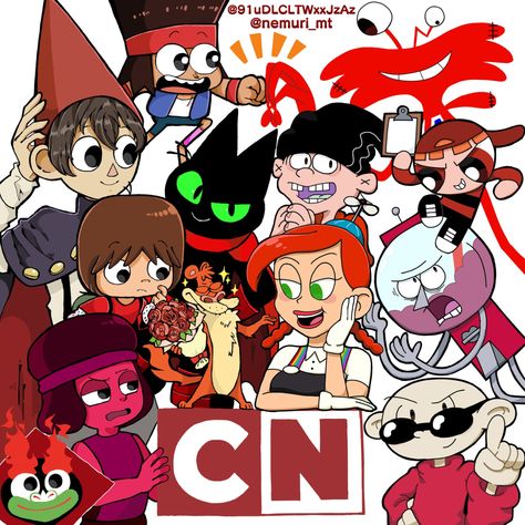 Cn Characters, Cartoon Network Tv, Color Characters, Cartoon Network Fanart, 30 Day Art Challenge, Cartoon Network Art, Old Cartoon Network, Cn Cartoon Network, Characters To Draw