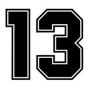 Number 13 In Different Fonts, 13 Font Number, 13 Drawing Number, 13 Tattoo Number Fonts, 13 Tattoo Number Ideas, Number 3 Tattoo, 13 Font, Number 13 Tattoos, Cursive Numbers