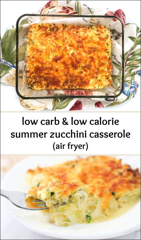 Squash Recipes Air Fryer, Zucchini Squash Bake, Zucchini And Yellow Squash Recipes, Zucchini And Squash Casserole, Zucchini Squash Casserole, Low Calorie High Protein Snacks, Roasted Zucchini And Squash, Zucchini And Yellow Squash, Air Fryer Recipes Low Carb