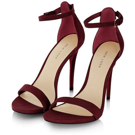 Dark Red Suede Ankle Strap Heels ($24) ❤ liked on Polyvore featuring shoes, pumps, heels, red, sandals, sapatos, open toe shoes, red open toe shoes, red shoes and suede shoes Dark Red Shoes, Shoes With Straps, Hak Tinggi, Shoes Pumps Heels, Wrap Shoes, Dr Shoes, Afrikaanse Mode, Heels Red, Red High Heels