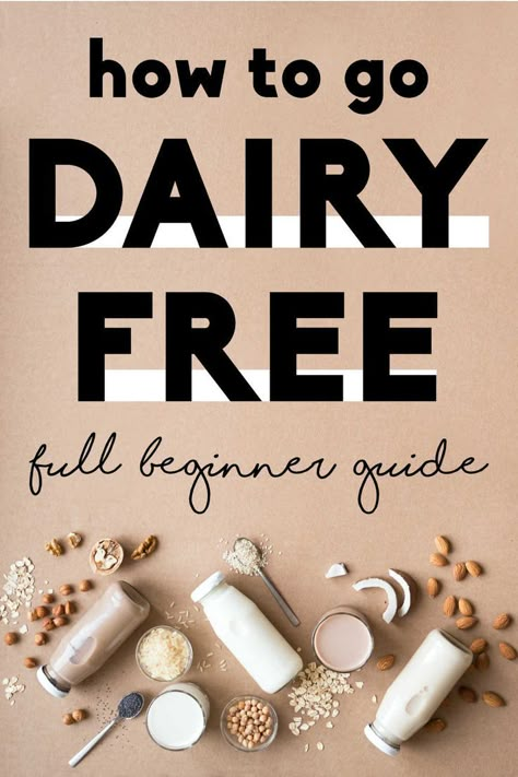 Dairy Free For Beginners, Dairy Free Lifestyle, Smoothie Bowl Vegan, Dairy Free Products, Dairy Free Lunch, Meals For Breakfast, Go Dairy Free, Dairy Free Cooking, Dairy Free Meals