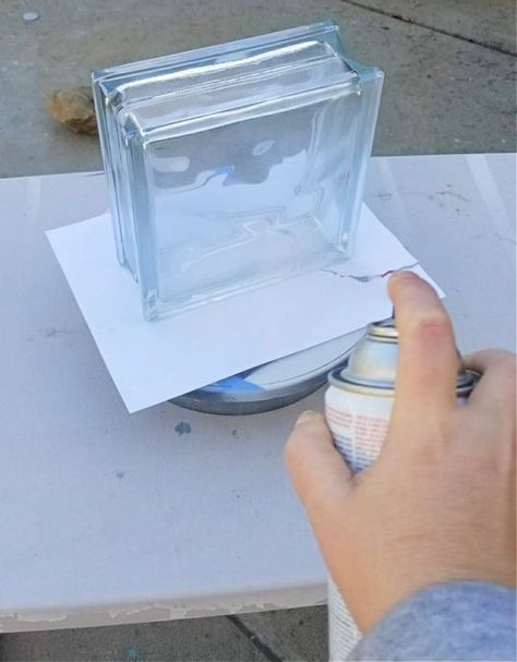 Glass Block Projects, Glass Block Etching Ideas, Etched Glass Blocks With Lights, Memory Glass Blocks Diy, Glass Box Crafts Ideas, Block Glass Crafts, Glass Cube Ideas, Glass Block Cricut Ideas, Glass Block Crafts Diy