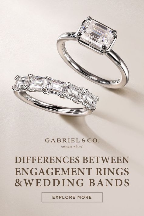 Wedding bands and engagement rings are at the heart of Gabriel & Co.’s purpose. We combine world-class technique, the finest materials, and sentiment to create these timeless and trendy masterpieces. Visit us to make your memorable journey from engagement to marriage extra special. Engagement Ring Trends, A Promise Ring, Ring Exchange, Trending Engagement Rings, Ring Trends, Jewelry Ads, Gold Ring Designs, 2023 Vision Board, 2023 Vision