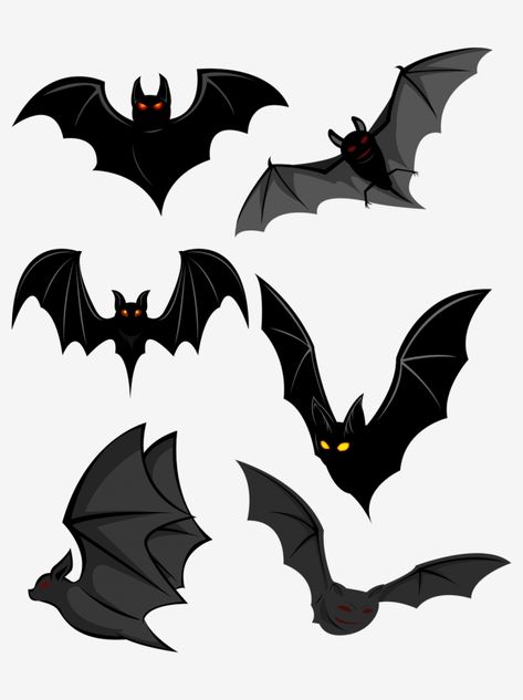 Spooky Bat Drawing, Cute Bat Drawing Halloween, Bat Animal Drawing, Bats Flying Drawing, Halloween Bat Illustration, Bat Sillouhette, Cute Bat Illustration, Bat Drawing Reference, Bat Cute Drawing