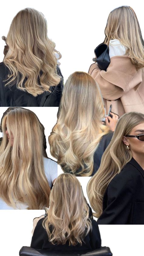 summer hair color trends 2024 blonde balayage honey almond blonde highlights Almond Blonde Hair, Almond Blonde, Blonde Balayage Honey, Hair Color 2024, Balayage Honey, Blonde Summer Hair, Lived In Blonde, Color Trends 2024, Blonde Summer