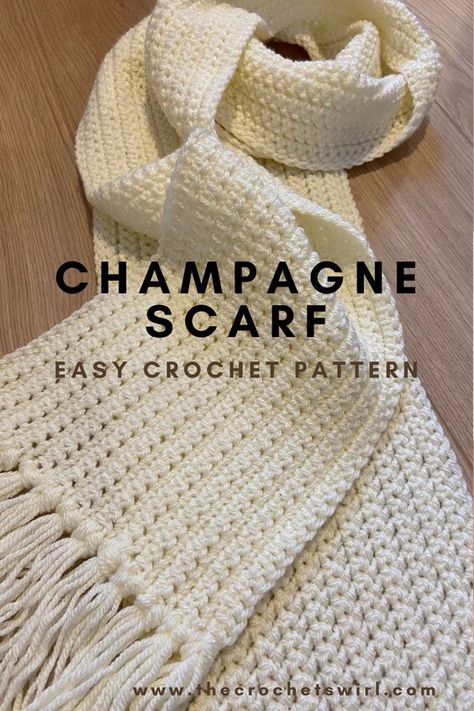 Easy Crochet Scarf, Simple Scarf Crochet Pattern, Crochet Scarf Easy, شال كروشيه, Crocheted Scarf, Crochet Scarf Pattern Free, Mode Crochet, Crochet Design Pattern, Haken Baby