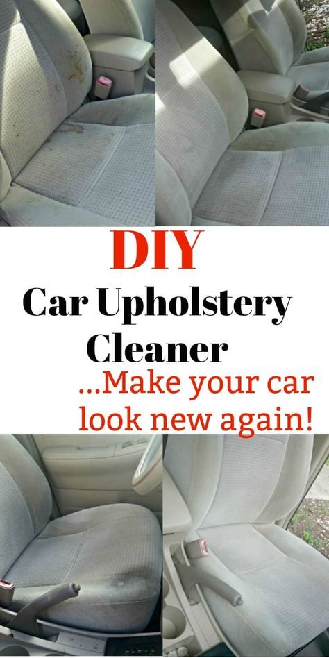 Diy Car Upholstery, Car Upholstery Cleaner, Car Cleaner Interior, Clean Car Seats, Seat Cleaner, Astuces Diy, Deep Cleaning Tips, Car Cleaning Hacks, Car Upholstery