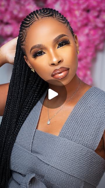 Simple Scalp Braids For Black Women, Cornrow And Knotless Braids Hairstyles, Braid Lines Hairstyles African, Four Cornrows Braids For Black Women, Half Ghanian Lines Hairstyles Latest, Normal Braids Hairstyles, Line Braids African Hairstyles, Lines Braids Hairstyles, Pondo Hairstyle With Gel