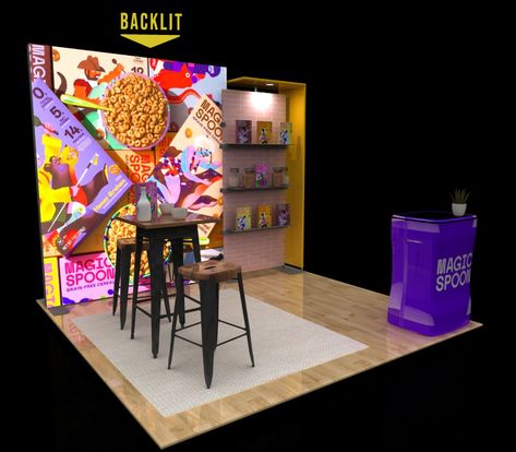 Food Fest Ideas, Recruitment Booth, Exhibition Booth Design Ideas, Expo Booth Ideas, Convention Display, Sour Strips, Booth Design Ideas, Trade Show Booth Ideas, Exhibition Stand Ideas