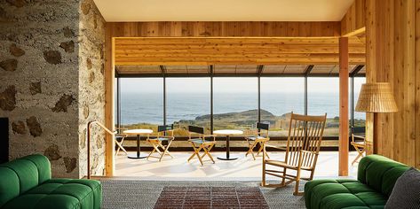 This Hidden Town on the Sonoma Coast Now Has a Waterfront Ranch With Some of the Most Beautiful Views in the Country | Travel + Leisure Sea Ranch Lodge, The Sea Ranch, Cedar Walls, Maui Resorts, Sonoma Coast, Sea Ranch, Wooden Cabins, Rustic Barn, Architecture Firm