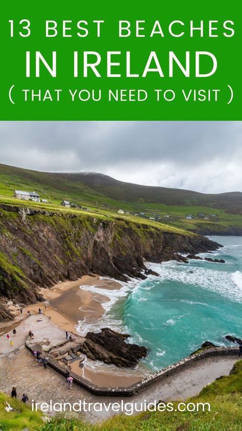 Beaches In Ireland, Driving In Ireland, Bucket List Europe, Things To Do In Ireland, Ireland Beach, Ireland Itinerary, Sun Holiday, Ireland Travel Guide, Trip To Ireland