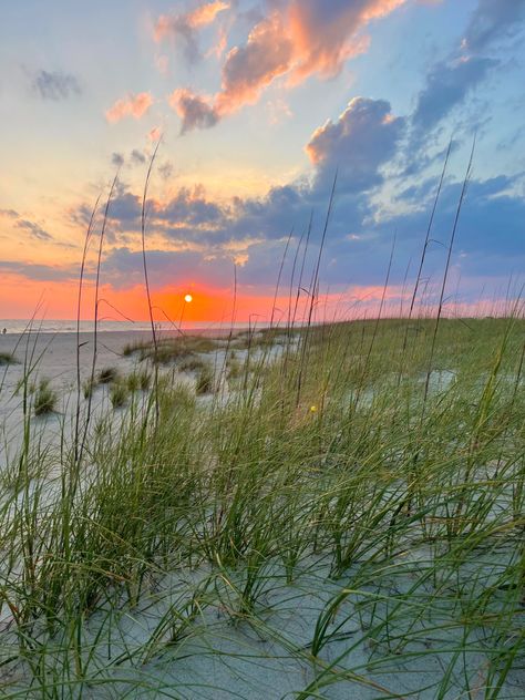 Outerbanks North Carolina Aesthetic, Wilmington North Carolina Aesthetic, Summer Sunset Wallpaper, Carolina Core, North Carolina Aesthetic, North Carolina Sunset, South Carolina Aesthetic, North Carolina Nature, North Carolina Beach House