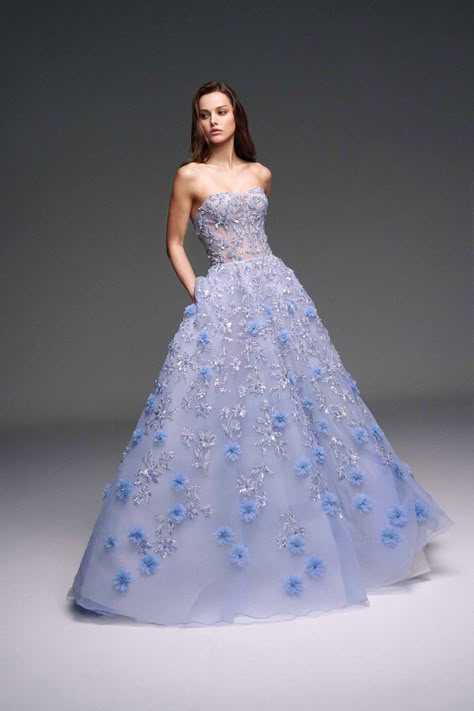 Blue Wedding Gowns & Dresses To Adore