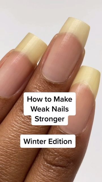 Nails Stronger, Grow Long Nails, Nail Growth Tips, Grow Nails Faster, Nail Serum, Weak Nails, Gel Acrylic Nails, Nail Care Tips, Nail Care Routine