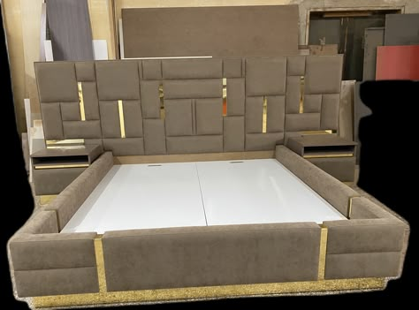 New Bed Designs 2024 Modern, Latest Bed Designs Modern, Wooden Bedroom Furniture Sets, Bad Room Design, Luxury Headboard, Bed Back Design, Box Bed Design, Wooden Bedroom Furniture, Bad Room