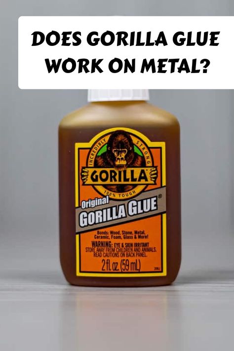 Finding the perfect glue for a project can feel endless if you don’t know where to begin. For example, do you want to glue metal together or use it for something but don’t know if your Gorilla glue will do the trick? Does Gorilla’s formula also work for metal surfaces? Gluing Metal To Metal, Best Fabric Glue, Metal Glue, Best Glue, Gorilla Glue, Scrap Material, Art Pins, What To Use, Strongest Glue