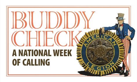 'Buddy Checks' show that Legion assistance is needed | The American Legion American Legion Auxiliary, American Legion, Birthday Week, Charity Fundraising, Us Soldiers, My Passion, Soldier, Need To Know, Checks