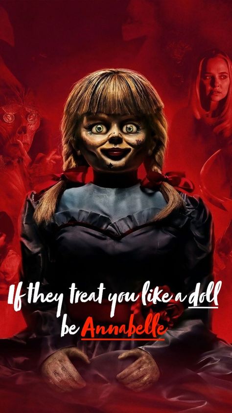 Annabelle Wallpaper, James Wan Movies, Annabelle Horror, Horror Wallpapers Hd, Horror Wallpapers, Annabelle Comes Home, Annabelle Doll, The Conjuring Universe, Conjuring Universe