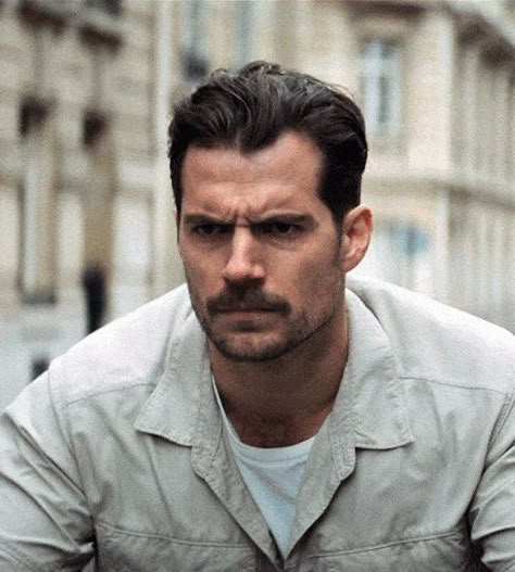 Henry Cavill Mission Impossible, August Walker, Mission Impossible Fallout, Moustaches Men, Gents Hair Style, Mustache Styles, Mustache Men, Corte De Cabelo Masculino, Mission Impossible