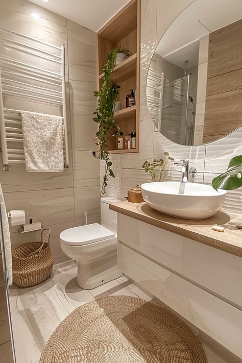 Small Space Bathroom Design, Tranquil Bathroom, Beautiful Master Bathrooms, Modern Cottage Style, Cheap Bathroom Remodel, Spa Inspired Bathroom, Minimalist Bathroom Design, Modern Small Bathrooms, Sleek Bathroom