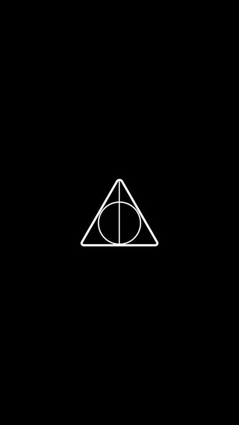 Harry Potter Minimalist Wallpaper, Deathly Hallows Wallpaper, Harry Potter Deathly Hallows Symbol, Harry Pptter, Harry Potter App, Cloak Of Invisibility, Resurrection Stone, The Elder Wand, Small Words Tattoo