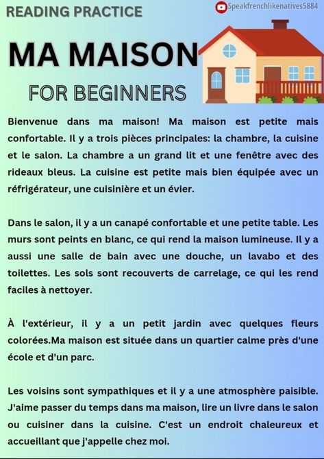 french lessons for beginners French Learning Books, French Speaking Activities, French Lessons For Beginners, French Language Basics, French Stories, French Practice, French Basics, French Classes, French Conversation