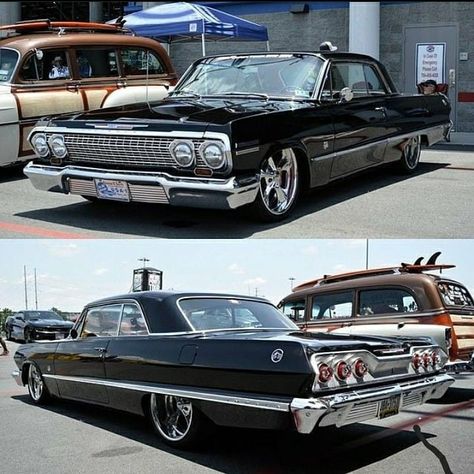 63 Chevy Impala, 1963 Impala, 63 Impala, Pro Touring Cars, Chevy Impala Ss, 64 Impala, Lowrider Trucks, Impala Ss, Lowrider Cars