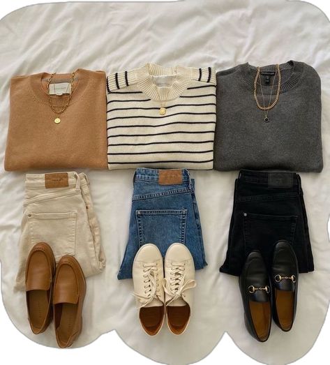 Fashion Capsule Wardrobe, Minimalist Wardrobe, Casual Work Outfits, 가을 패션, Work Outfits Women, Business Casual Outfits, Casual Style Outfits, Winter Fashion Outfits, Outfits Casuales