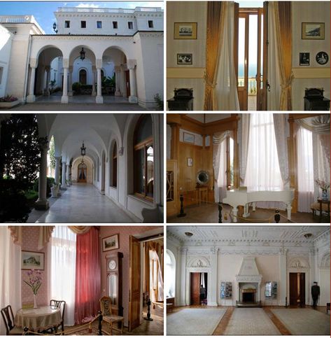 Livadia Palace- favourite residence of the last Russian imperial family,interiors and exteriors.