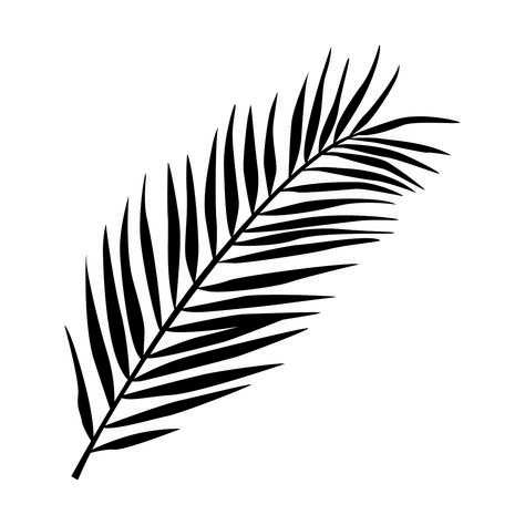 Palm Leaf SVG | Kakikoi Banana Leaf Tattoo Tropical Leaves, Tropical Leaves Silhouette, Palm Leaf Outline, Palm Leaf Tattoo Design, Palm Leaf Illustration, Palm Leaves Tattoo, Palm Leaf Vector, Palm Leaf Tattoo, Tiki Tattoo