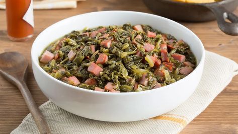 Kale Greens Recipe Southern, Cook Kale, Grits And Greens, Kale Greens, Kale Kale, Greens Recipes, Green Beans Almondine, How To Cook Kale, Pea And Ham Soup