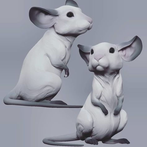 Animals Reference, Animals Sculpture, Art Figurines, Animal References, Sculpture Clay, Animal Sculptures, Funny Art, Creature Design, Creature Art