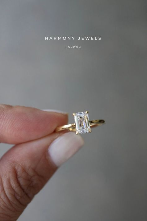 1 Ct Engagement Ring, Solitare Engagement Rings, Pretty Engagement Rings, Emerald Cut Engagement Ring, Dream Wedding Ring, Favorite Engagement Rings, Emerald Cut Diamond Engagement Ring, Cute Engagement Rings, Future Engagement Rings