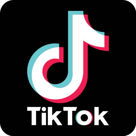 TikTok - Wikipedia Kawaii Logo, Tiktok Logo, Free Followers, Social Media Apps, App Logo, Video App, Logo Sticker, Instagram Followers, Black Background