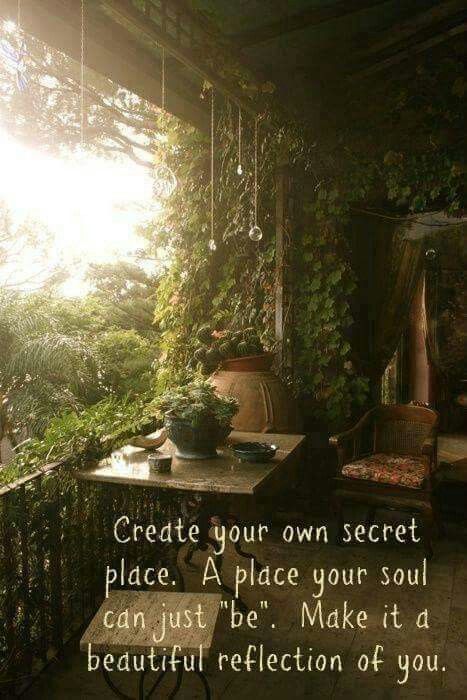 American Hippie on Facebook Real Estat, Secret Place, Sacred Spaces, Hippie Life, Vibrational Energy, Meditation Space, Secret Places, The Secret Garden, Sacred Space