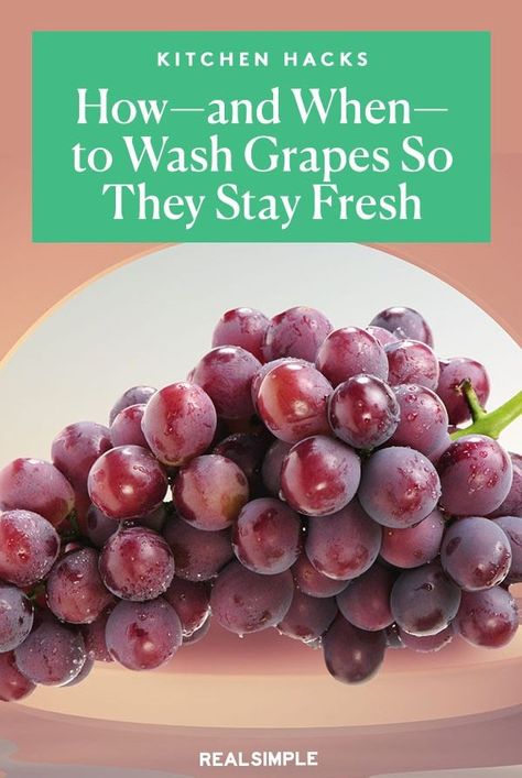 Learn how to wash grapes with a step-by-step guide, and discover why washing grapes is so important. You'll also find information on when to wash grapes and how to best store grapes after they've been washed. Washing Grapes With Vinegar, How To Wash Grapes With Vinegar, How To Clean Grapes With Vinegar, How To Wash Grapes Baking Soda, Best Way To Store Grapes In Fridge, How To Make Grapes Last Longer, Cleaning Grapes Baking Soda, Storing Grapes In Fridge, Best Way To Store Grapes