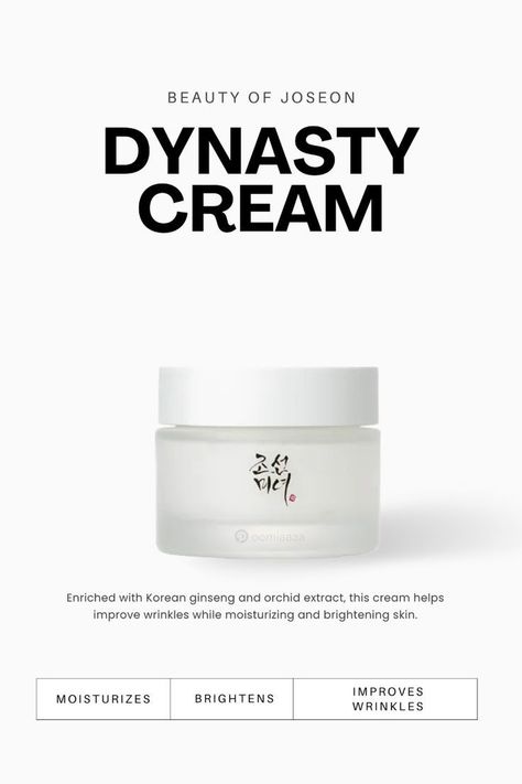 Girly Skincare, Instagram Ads Ideas, Dynasty Cream, Korean Cream, Probiotic Skin Care, Mens Skincare, Skincare Ads, Korean Ginseng, Business Branding Inspiration