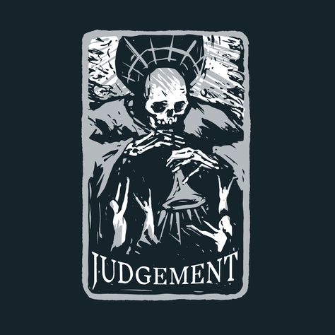 Judgement tarot card editable t-shirt template Tarot Card Tattoo Judgement, Judgement Tattoo, Tarot Card Design Ideas, Tarot Cards Judgement, The Judgement Tarot, Tarot Judgement, Judgement Tarot, Skullduggery Pleasant, Judgement Tarot Card