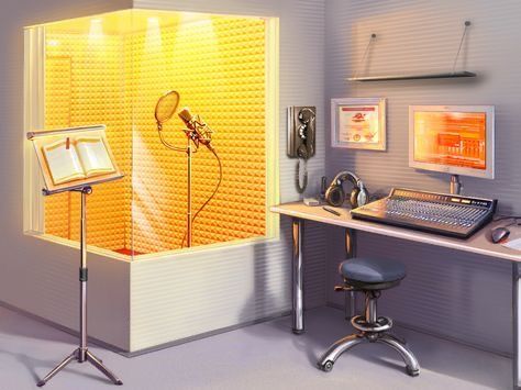 Home Studio Music Ideas, Home Music Studio Ideas, Music Studio Design, Music Studio Ideas, Ruangan Studio, Recording Studio Ideas, Music Room Design, Music Recording Studio, Home Music Rooms