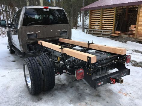 DIY Wood Flat Deck - Truck Camper Magazine Diy Flatbed Truck Plans, Diy Flatbed, Flat Bed Truck, Truck Bed Caps, Flatbed Truck Beds, Diy Truck Bedding, Flat Deck, Sweat Equity, Aluminum Decking