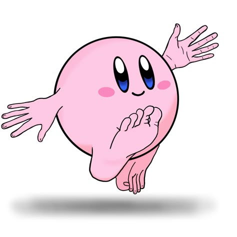 Cursed Kirby, Kirby Meme, Kirby Memes, Kirby Character, Cursed Memes, Kirby Stuff, Kirby Art, Human Hands, Roblox Memes