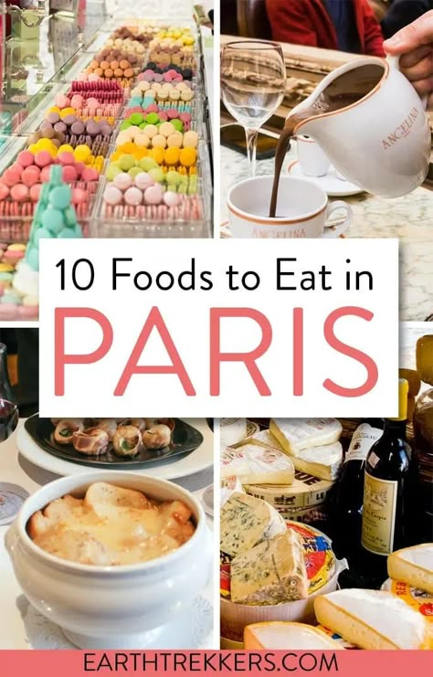 10 foods to try in Paris and the best restaurants to get them. Includes many best restaurant recommendations in Paris and essential dining experiences to have while in Paris. Different Types Of Food, Restaurants In Paris, Paris Food, Paris Travel Tips, Paris France Travel, Paris Travel Guide, Paris Vacation, Paris Trip, Travel France