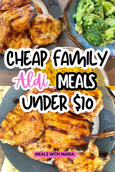 $10 dinners, aldi deals, aldi dinners, budget cooking, budget dinners, budget meals, cheap and easy, chicken dinner, chicken recipe, dinner, EasyRecipes, family dinner, FamilyMeals, less than 10 dinners, slow cooker dinners, summer, summer cooking Aldi Meals, Cheap Family Dinners, Budget Friendly Meals, Easy Weekly Meals, Cheap Dinner Ideas, Cheap Meal Plans, Frugal Meal Planning, Aldi Meal Plan, Cheap Family Meals