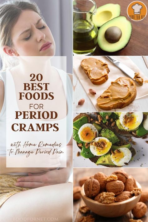 Best Foods For Period, Foods For Cramps, Foods For Period, Period Cramps Food, Period Pain Remedies, Food For Period, Period Comfort, Period Food, Period Cravings