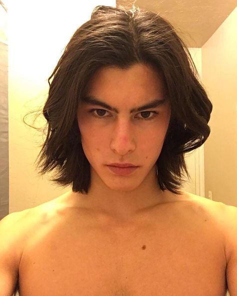 Men In Long Hair, Manly Long Hairstyles, Men With Long Hairstyles, Men Long Short Hair, Long Medium Hair Men, 90s Long Mens Hair, Long Haircut Guys, Long Hair Styles For Guys, Long Straight Hair Hairstyles Men