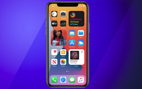 iOS 14's biggest changes to the iPhone home screen: What changed and how it all works - CNET Iphone Display Ideas, Apple Headquarters, Iphone Display, Cool Backgrounds For Iphone, Iphone Storage, Iphone Home Screen, Iphone 9, Apple Home, New Technology Gadgets