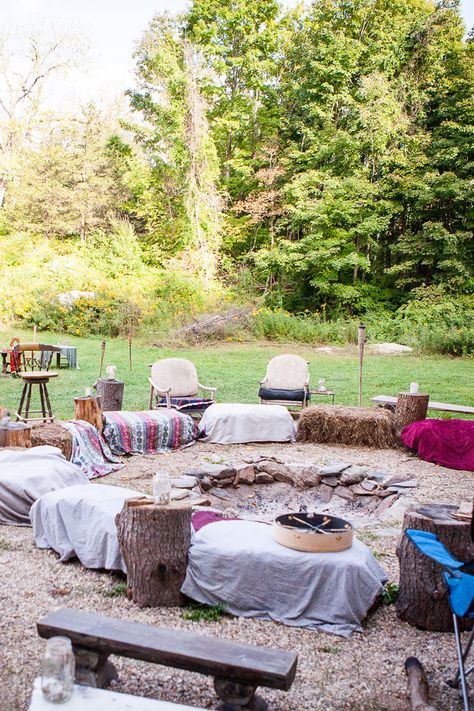 Wedding Gallery — Race Brook Lodge Bonfire Wedding, Campground Wedding, Summer Camp Wedding, Summer Living Room, Backyard Reception, Cabin Wedding, Camp Wedding, Summer Living, Neutral Rug