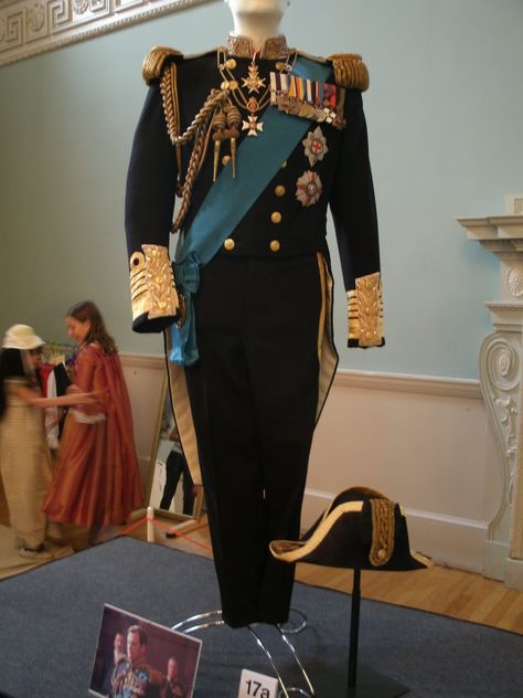 Regency Tea Party, Jenny Beavan, Rome Party, Naval Uniform, King's Speech, Century Uniforms, Navy Uniforms, Sands Of Time, King George Vi